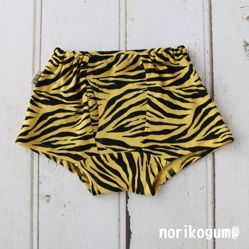 トラ柄①☆おとこの子に！鬼のパンツ♪おとこの子ボクサーパンツ震災