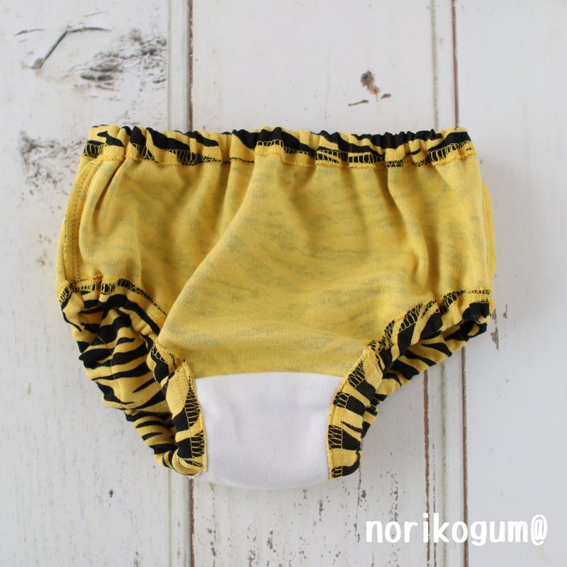 トラ柄①☆おんなの子に！鬼のパンツ♪おんなの子ショーツ 震災復興