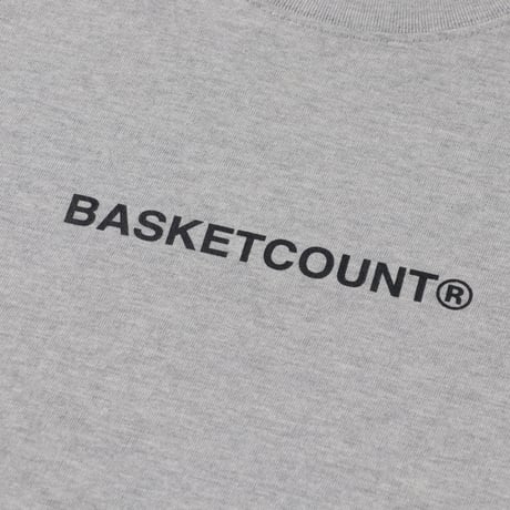 "FUNDAMENTAL LOGO" COTTON T-SHIRT <DAILY USE> / GRAY