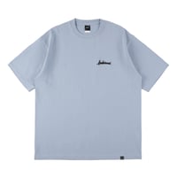 “GLITCH” HW COTTON T-SHIRT <DAILY USE>  / URBAN ICE
