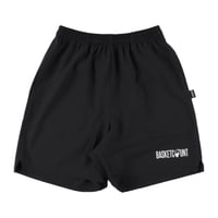 “LOGO” SHORTS / BLACK