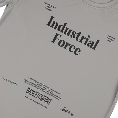 “FORCE” ELITE LONG T-SHIRT / GRAY