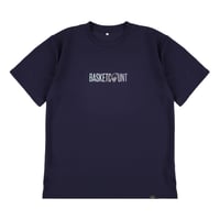 “LOGO” T-SHIRT / MIDTOWN NAVY x DREAM FADE