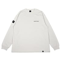 “FUNDAMENTAL LOGO” LONG T-SHIRT <DAILY USE>  / WARM GRAY