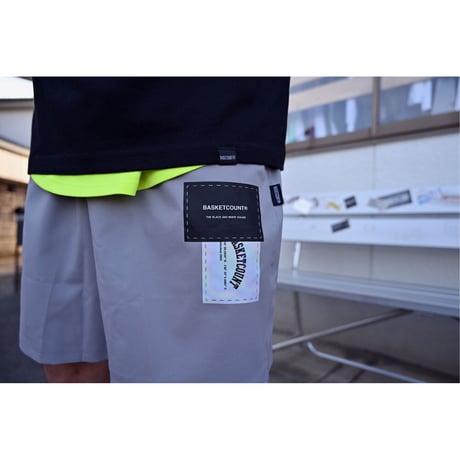 “DOUBLE TAG” SHORTS / PURPLE