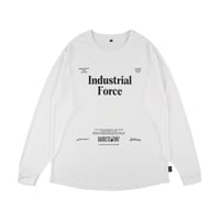 "FORCE" ELITE LONG T-SHIRT / WHITE