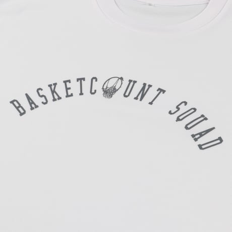 “BC SQUAD” LONG T-SHIRT / WHITE