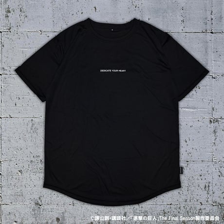 “調査兵団エンブレム” T-SHIRT / BLACK