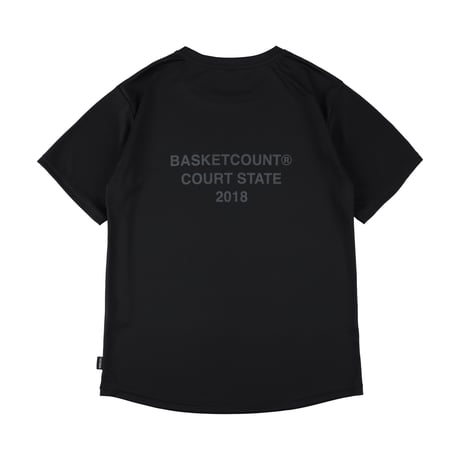 “COURT STATE” ELITE T-SHIRT / BLACK