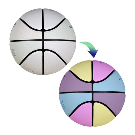 "ENERGIE" BASKETBALL / 太陽の光で色が変わるボール