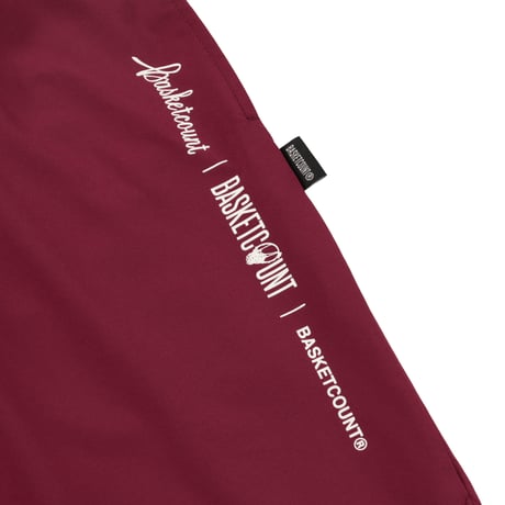 “FACTOR” SHORTS / BURGUNDY