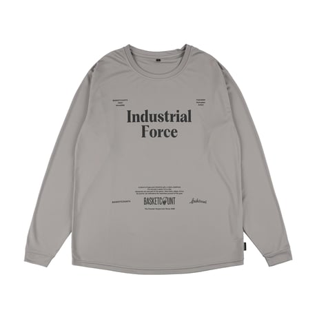 “FORCE” ELITE LONG T-SHIRT / GRAY