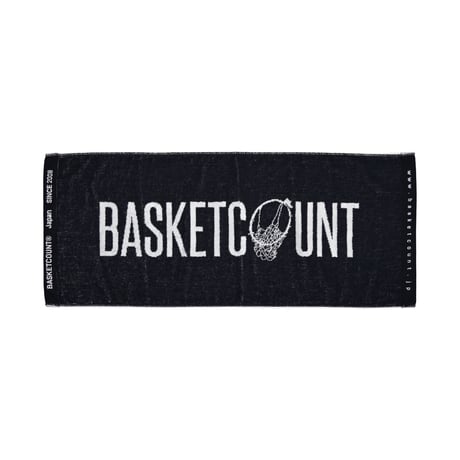 LOGO FACE TOWEL  / BLACK&WHITE