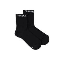 CREW SOCKS 2.0 / BLACKxWHITE