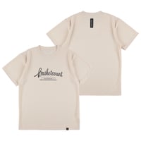“SCRIPT LOGO” T-SHIRT / OFF WHITE