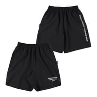 “COURTSTATE” SHORTS / BLACK