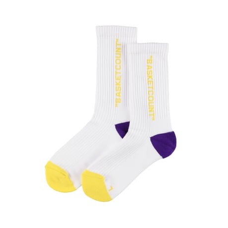COMFORT SOCKS / WHITExLOSANGELSCITY