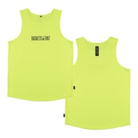 "LOGO" ELITE TANK TOP 2.0 /  NEON YELLOW