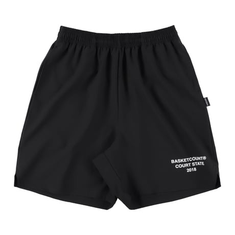 “COURTSTATE” SHORTS / BLACK