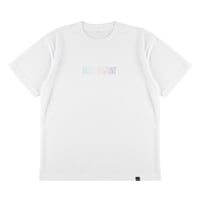 “LOGO” T-SHIRT / WHITE x DREAM FADE