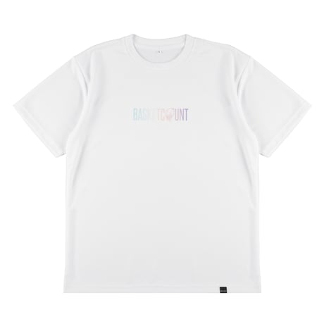 “LOGO” T-SHIRT / WHITE x DREAM FADE