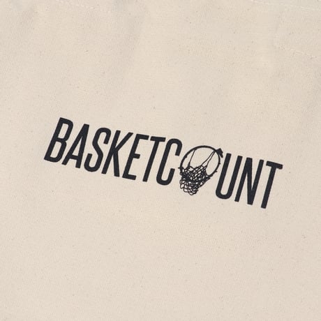 “LOGO” ZIP TOTE BAG / BEIGE