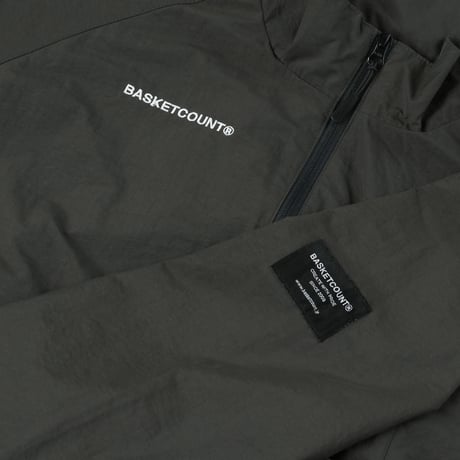“FUNDAMENTAL LOGO” EASY JACKET / DARK GREEN