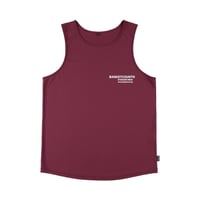 "STANDARD ISSUE" ELITE TANK TOP /  BURGUNDY