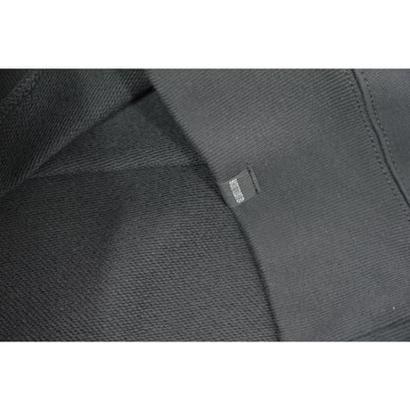"BASKETCOUNTxTOTONOW" CREW NECK SWEAT / BLACK