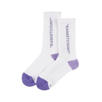 COMFORT SOCKS / WHITExMOONMIST