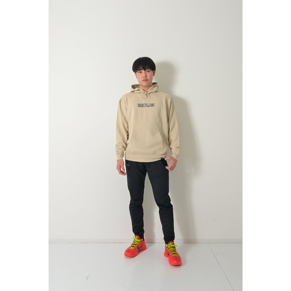 LOGO” HOODIE / BLACK | BASKETCOUNT(バスケットカウント)