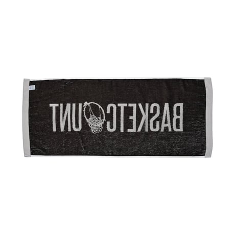 LOGO FACE TOWEL  / LIGHTGRAY&BROWN