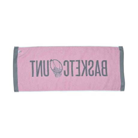 LOGO FACE TOWEL  / GRAY&PINK