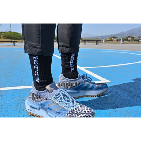 COMFORT SOCKS / BLACKxWHITE