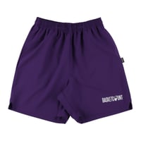 “LOGO” SHORTS / PURPLE