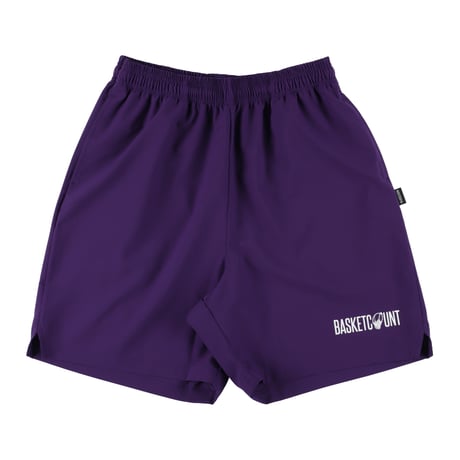 “LOGO” SHORTS / PURPLE
