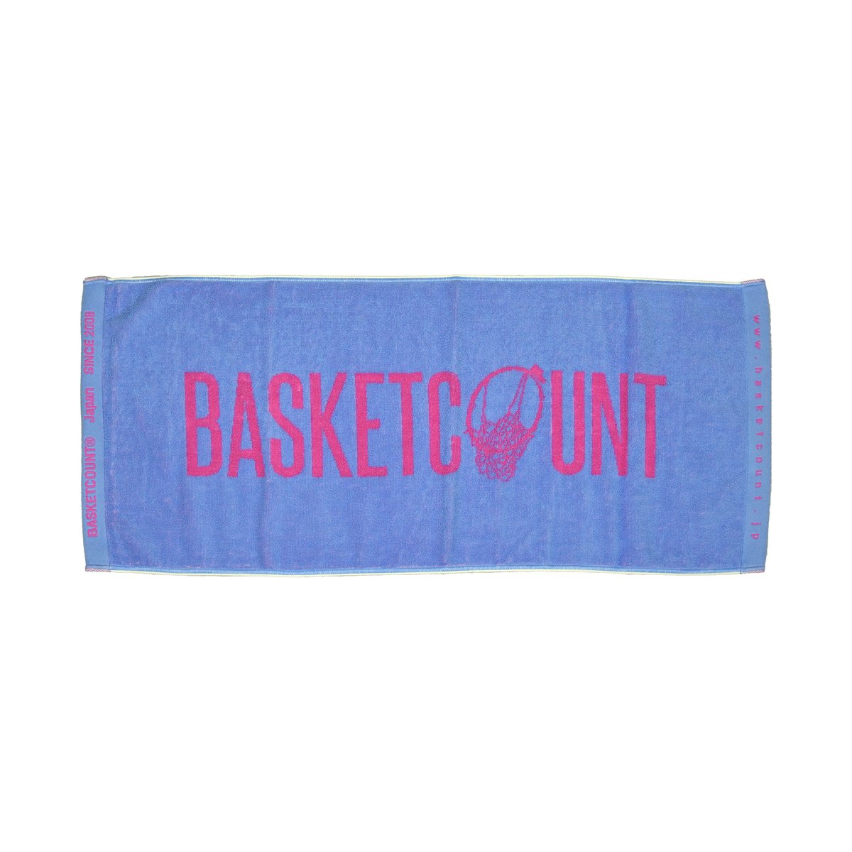 LOGO FACE TOWEL / SAX&PINK | BASKETCOUNT(バスケット