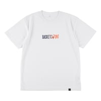 “LOGO” T-SHIRT / WHITE / SUNSET