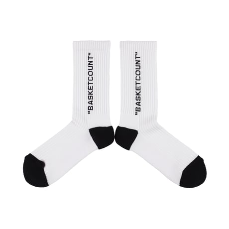 COMFORT SOCKS / WHITExBLACK