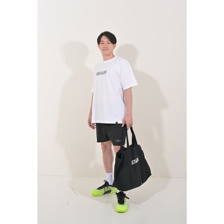 "FUNDAMENTAL LOGO" COTTON T-SHIRT <DAILY USE> / GRAY