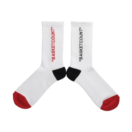 COMFORT SOCKS / WHITExCHICAGO