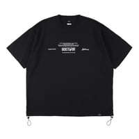 DRAWCODE T-SHIRT <DAILY USE> / BLACK