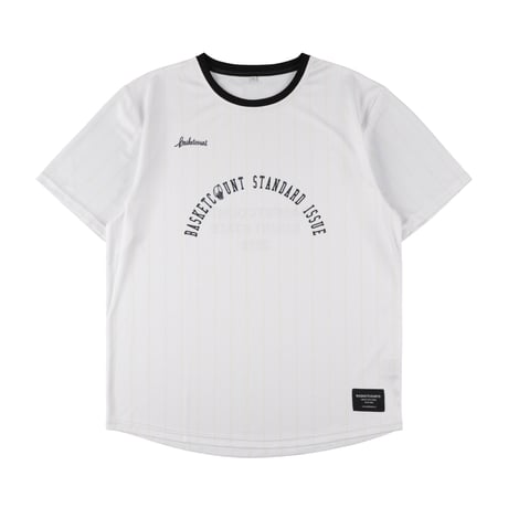 “STANDARD ISSUE” T-SHIRT / WHITE STRIPE