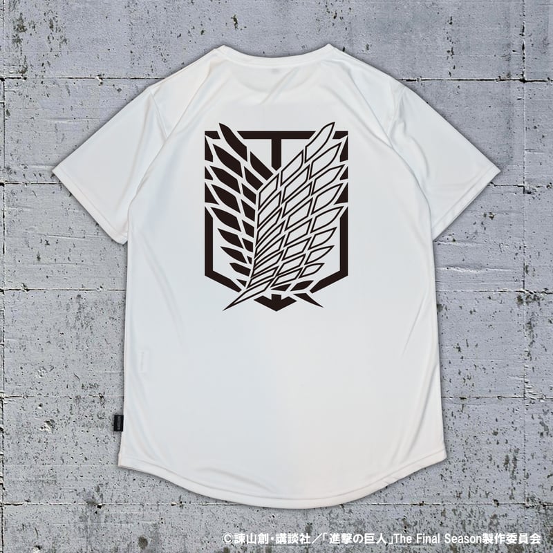 調査兵団エンブレム” T-SHIRT / WHITE | BASKETCOUNT(バスケット