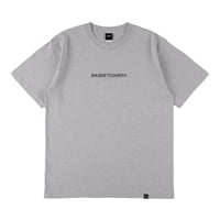 "FUNDAMENTAL LOGO" COTTON T-SHIRT <DAILY USE> / GRAY