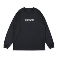 “LOGO” LONG T-SHIRT / BLACK