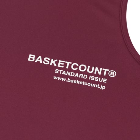 "STANDARD ISSUE" ELITE TANK TOP /  BURGUNDY