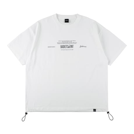 DRAWCODE T-SHIRT <DAILY USE> / WHITE