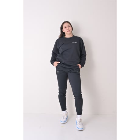 HEAT SWEAT PANTS / BLACK