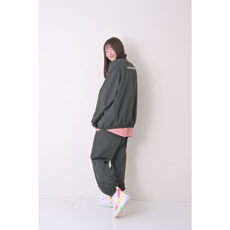 “FUNDAMENTAL LOGO” EASY PANTS / DARK GREEN